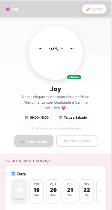 Agenda da Elaine Lima Tomaz